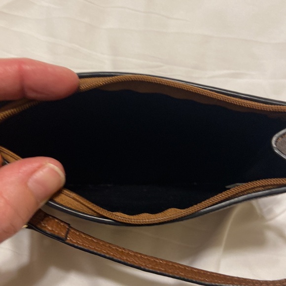 Calvin Klein Brown Leather Wristlet or Wallet - Picture 3 of 7